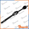 Demi-Arbre de Transmission MTM droite pour RENAULT | NPW-RE-212, 25094
